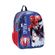 Mochila Spiderman Black Red 13 Espalda