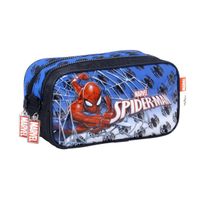 Cartuchera Spiderman Arañas Doble