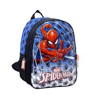 Mochila Spiderman Arañas 12 Espalda