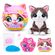 Huevo Sorpresa Pets Alive Interactivo 20cm Smitten Kittens